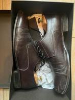Herenschoenen A. Testoni maat 10.5, Kleding | Heren, Schoenen, Ophalen of Verzenden, Gedragen, Bruin, Veterschoenen