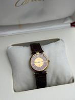 Cartier Must de Cartier Vendome Burgundy vintage watch, Overige merken, Polshorloge, Ophalen of Verzenden, Zilver