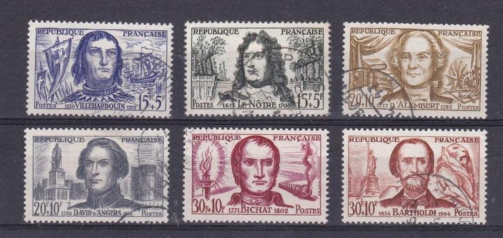 Frankrijk Yvert nr. 1207-1212 compleet gestempeld., Postzegels en Munten, Postzegels | Europa | Frankrijk, Gestempeld, Ophalen of Verzenden
