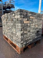Antieke grijs blauw gesmoorde schouwstenen klompjes 17x4.5, Doe-het-zelf en Verbouw, Metselstenen, Ophalen, Bakstenen