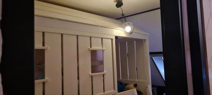 bopita combiflex treehouse/boomhut bed, Kinderen en Baby's, Kinderkamer | Bedden, Gebruikt, 180 cm of meer, 85 tot 100 cm, Matras