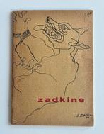 Zadkine, tekening in catalogus Stedelijk Museum, Ophalen of Verzenden
