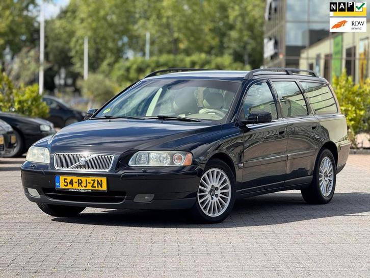 Volvo V70 2.4 D5 Edition II | Automaat | Leder stoelen | Sto, Auto's, Volvo, Bedrijf, Te koop, V70, ABS, Airbags, Airconditioning