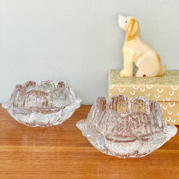 Holmegaard Denmark SCHAALTJE kandelaar waterlelie MidCentury beschikbaar voor biedingen