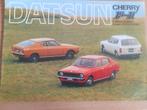 folder Datsun, Ophalen of Verzenden, Gelezen, Overige merken