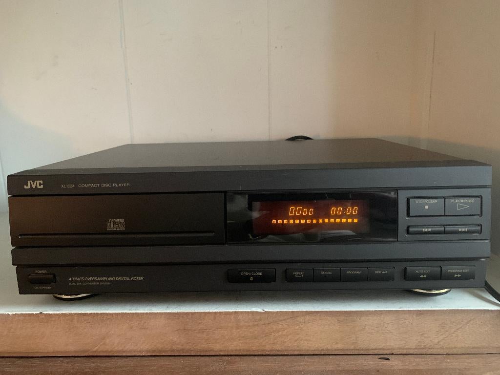 JVC CD-Player 4 Times Oversampling Vintage - XL-E34 -Vintage, Ophalen of Verzenden, Zo goed als nieuw, Overige merken