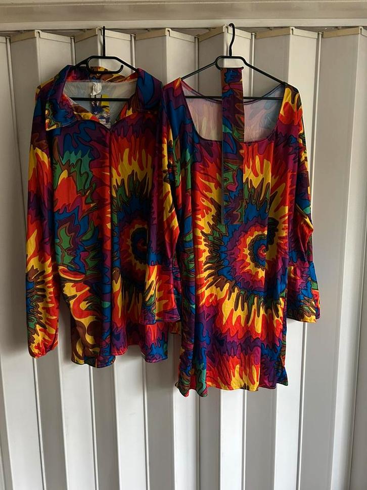 Carnaval dames en/of heren shirt, Kleding | Dames, Carnavalskleding en Feestkleding, Zo goed als nieuw, Carnaval, Maat 46/48 (XL) of groter