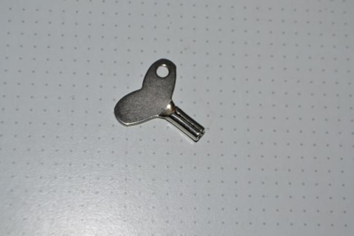 sleutel klokkenmannetje, miniklokje, souvenirklokje, Antiek en Kunst, Antiek | Klokken, Ophalen of Verzenden