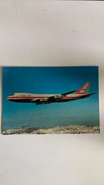 Leuke oude ansichtkaart.  Boeing 747., Ophalen of Verzenden, Zo goed als nieuw, Kaart, Foto of Prent