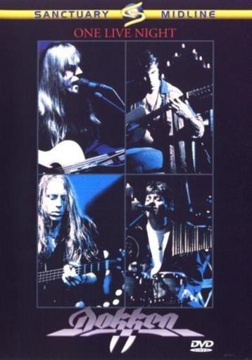 Dokken - One Live Night    DVD  Nieuw In Folie beschikbaar voor biedingen