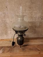 Wandlamp tin, Huis en Inrichting, Ophalen, Gebruikt, Glas