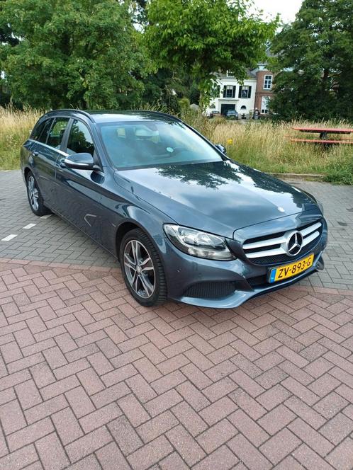 Mercedes-Benz C-Klasse C200 CDI 1.6 100KW Estate 2015 Grijs, Auto's, Mercedes-Benz, Particulier, C-Klasse, ABS, Achteruitrijcamera