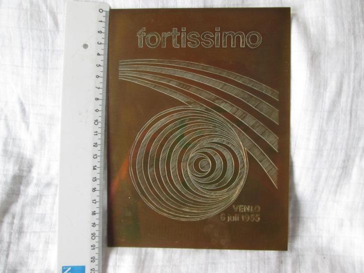 Showorkest Harmonie Fortissimo venlo 6 juli 1955, Verzamelen, Overige Verzamelen, Gebruikt, Ophalen of Verzenden