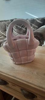 Leuke stenen tas vaas, Steen, Overige kleuren, Ophalen of Verzenden, Zo goed als nieuw