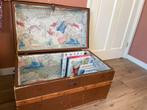 Vintage Kist: Speelgoed, Boeken, Schatkist, Huis en Inrichting, Ophalen, Gebruikt, 50 tot 100 cm, 50 tot 75 cm
