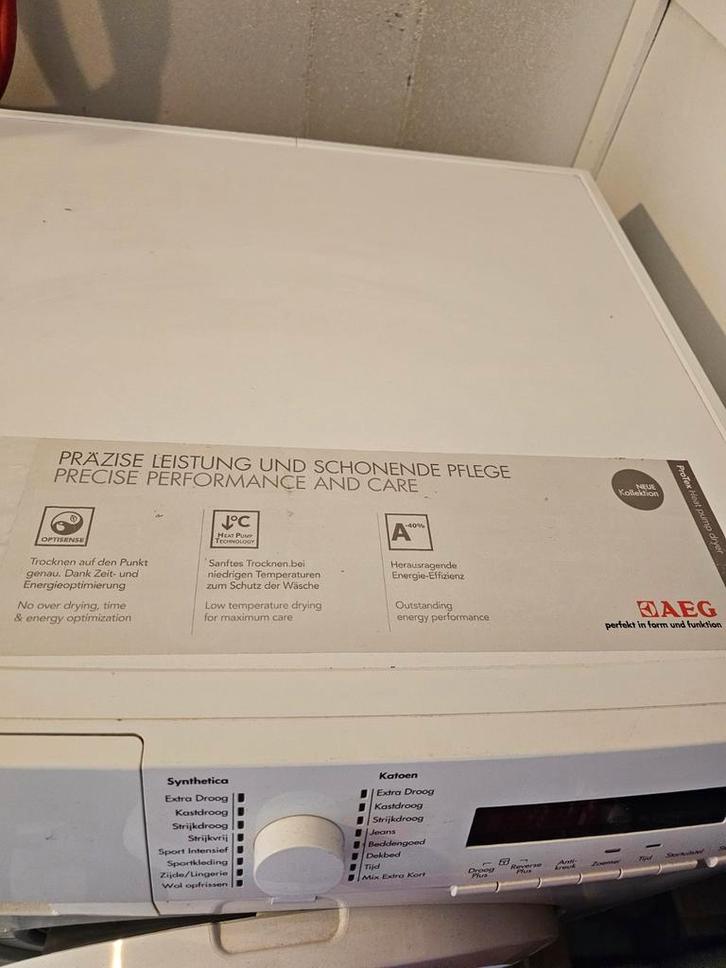 Wasdroger AEG Lavatherm, Witgoed en Apparatuur, Wasdrogers, Gebruikt, Luchtafvoer, 85 tot 90 cm, Ophalen