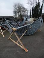 Tweedelige gegalvaniseerde stalen spiltrap  (688,5 cm hoog), Ophalen, Gebruikt, Trap, 4 meter of meer