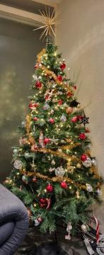 Kerstboom met kerstballen, Ophalen, Zo goed als nieuw