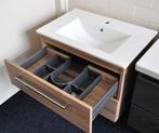 Badmeubel 70 cm – luxe warme hout kleur NIEUW (fotoshoot), Huis en Inrichting, Badkamer | Badkamermeubels, Ophalen, Nieuw, 50 tot 100 cm