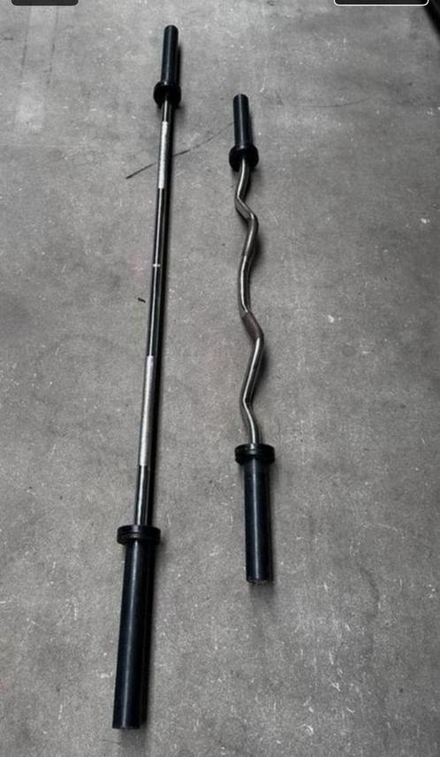 Technogym 200cm Barbell ,Technogym Ezstang Barbell, Sport en Fitness, Fitnessmaterialen, Gebruikt, Overige typen, Ophalen