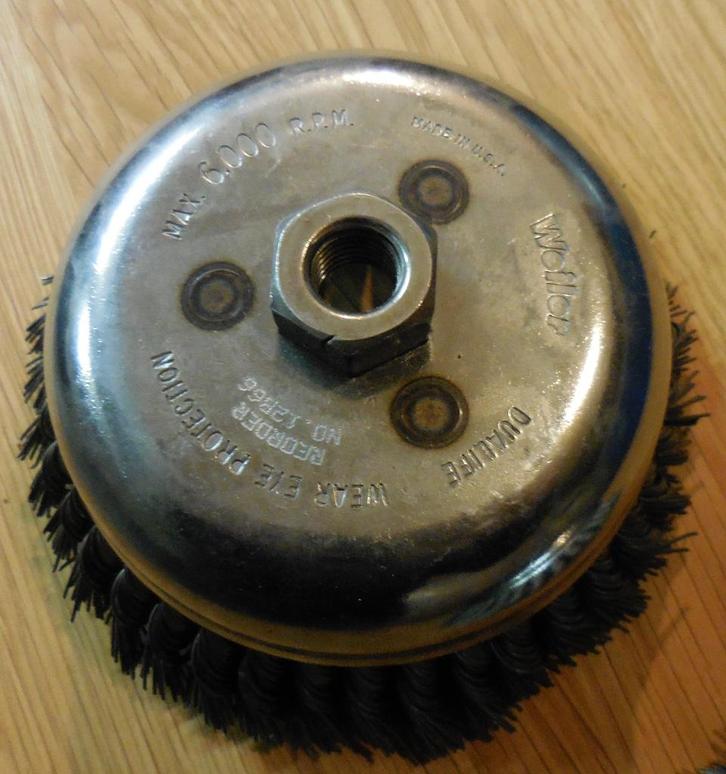 Staal-Borstel Slijptol Flex, Doe-het-zelf en Verbouw, Gereedschap | Slijpmachines, Nieuw, Haakse handslijpmachine, Minder dan 700 watt