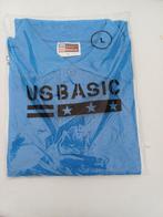 Polo-shirt Kobalt Blauw - US BASIC Nieuw Maat L, Kleding | Heren, Ophalen of Verzenden, Nieuw, Maat 48/50 (M), Blauw