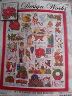 Borduurpakket Christmas ABC van Design Works, Ophalen of Verzenden, Nieuw, Borduurpakket