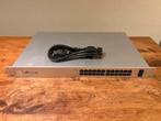 2 x Ubiquiti unifi 24 poort PoE switch US-24-250W, Verzenden, Gebruikt