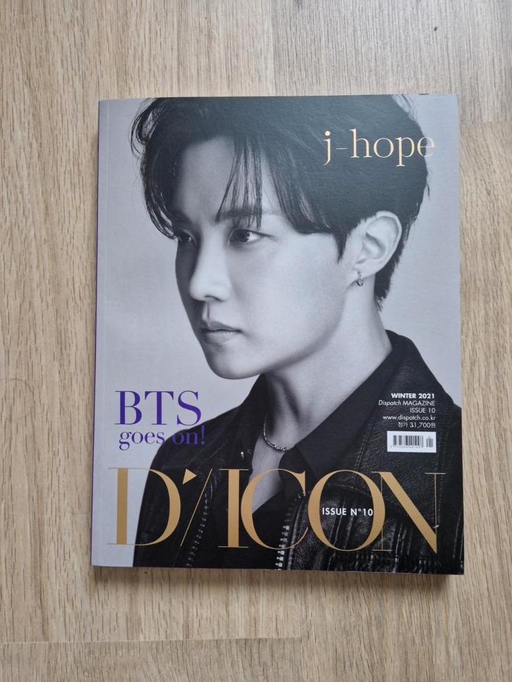 Bts Dicon J-hope Bts Goes on! Winter 2021 magazine, Verzamelen, Muziek, Artiesten en Beroemdheden, Nieuw, Boek, Tijdschrift of Artikel