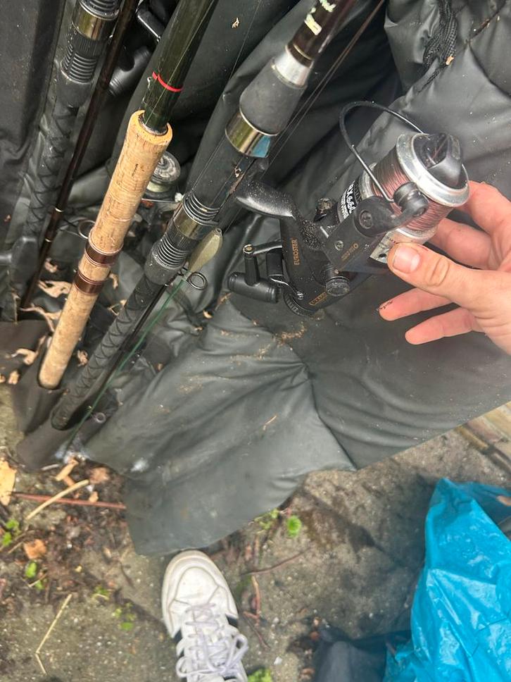 Visgerei Set - Hengels, Molens, en Accessoires, Watersport en Boten, Accessoires en Onderhoud, Gebruikt, Overige typen, Ophalen