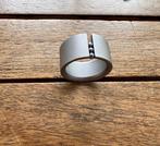 Original Niessing Abakus ring maat 5, Gebruikt, 17 tot 18, Dame of Heer, Zilver