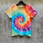 Regenboog spiral tie dye zomer festival t-shirt maat L, Kleding | Dames, Spiral Creaties, Nieuw, Maat 42/44 (L), Ophalen of Verzenden