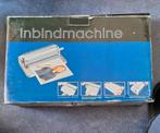 Inbindmachine+Bindringen, Ophalen of Verzenden, Zo goed als nieuw