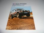 brochure Isuzu Trooper, Verzenden, Nieuw, Overige merken