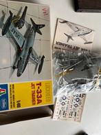 Lockheed T-33A Jet Trainer Bouwdoos - Nieuwstaat, Hobby en Vrije tijd, Modelbouw | Vliegtuigen en Helikopters, Overige merken