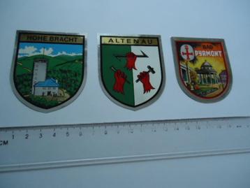 sticker oud Glansschild Bad Pyrmont hohe bracht altenau  beschikbaar voor biedingen