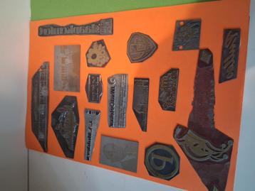 Drukkerij cliche.s  beschikbaar voor biedingen