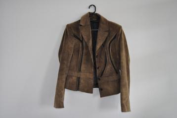 bruine blazer met speciale afwerking beschikbaar voor biedingen