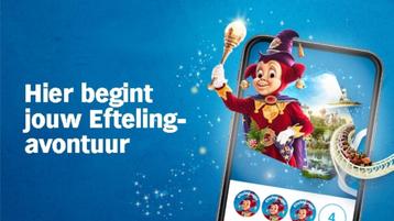 Efteling AH kaartjes 2 stuks geldig 3 tm 7 november 2025 beschikbaar voor biedingen