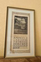 Theo van Hoytema  1909 kalenderblad eendje, Ophalen of Verzenden