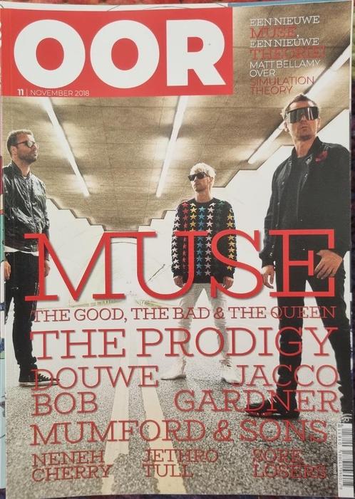 OOR 11-2018 Muse Mumford and Sons Prodigy Douwe Bob Neneh Ch, Boeken, Tijdschriften en Kranten, Zo goed als nieuw, Muziek, Film of Tv