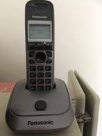 Panasonic KX-TG2511 telefoon met extra oplader slot, Telecommunicatie, Ophalen of Verzenden, Zo goed als nieuw, 1 handset