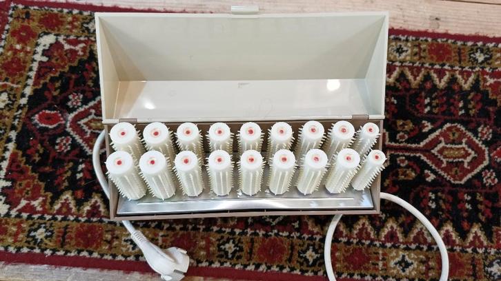 Carmen 18 elektrische warmterollers set (vintage) (C18), Sieraden, Tassen en Uiterlijk, Uiterlijk | Haarverzorging, Gebruikt, Overige typen