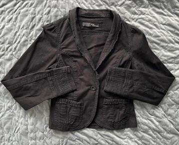 Jane Norman blazer colbertje jasje zwart mt S beschikbaar voor biedingen