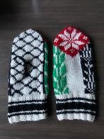 Handgebreide Palestina wanten, vrouwen L/mannen S, Kleding | Dames, Maat 42/44 (L), Nieuw, Ophalen of Verzenden, Handgemaakt