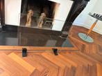 Haardscherm glas zo goed als nieuw, Huis en Inrichting, Haarden, Ophalen of Verzenden, Zo goed als nieuw, Houthaard