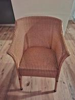 Zes Lloyd Loom eetkamerstoelen te koop, Huis en Inrichting, Stoelen, Bruin, Ophalen of Verzenden, Zo goed als nieuw, Vijf, Zes of meer stoelen
