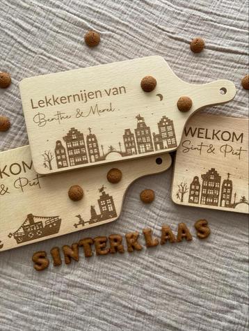 Sinterklaas Plankjes voor Hapjes beschikbaar voor biedingen