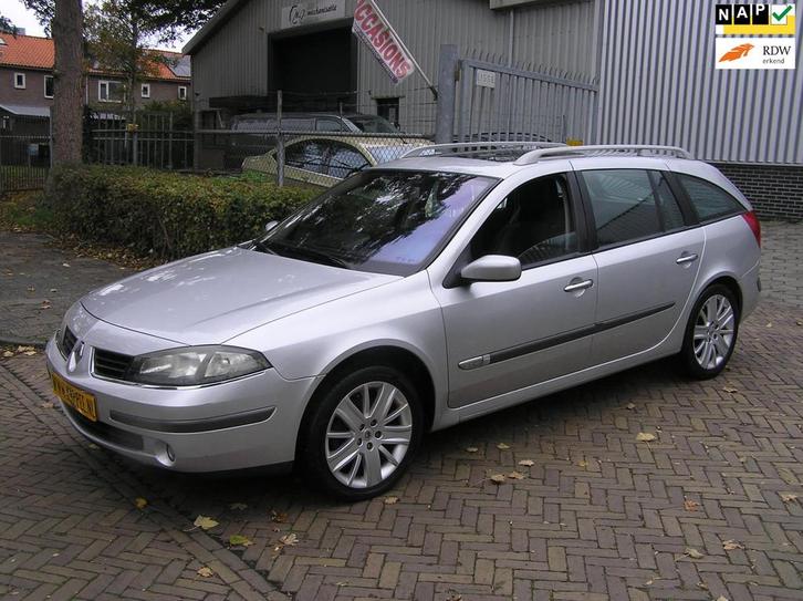 Renault Laguna Grand Tour 2.0-16V Tech Line 145 d km nap pas, Auto's, Renault, Bedrijf, Te koop, Laguna, ABS, Airbags, Airconditioning