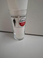 amstel  bier glazen dit is de man, Ophalen, Gebruikt, Bierglas